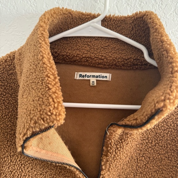 Reformation Bolton Zip Up Jacket - Picture 5 of 5